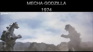 mecha-Godzilla 1974 vs 2018 vs 2021