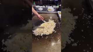 How To Cook Hibachi Fried Rice. Chef Trainee P2