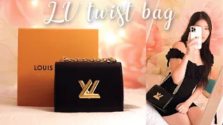 Louis Vuitton LV Twist PM Bag | Mod Shots, Wear & Tear, What Fits