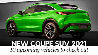 10 New Coupe SUVs: Curved Lines Over Practicality But Who Cares?