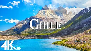 FLYING OVER CHILE (4K UHD) - Relaxing Music Along With Beautiful Nature Videos - 4K Video HD