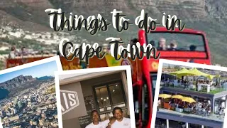 THINGS TO DO IN CAPE TOWN | TOP PLACES TO SEE IN CAPE TOWN, SOUTH AFRICA | South African YouTuber