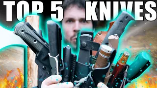 TOP 5 BEST KNIVES IN THE WORLD!!