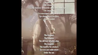 Elle imagine… - Lyrics (Engsub) (VietSub in  comment)