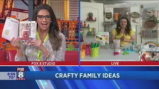 Mom of 8 shares fun 'Crafty Family Ideas' and Kristi is taking notes