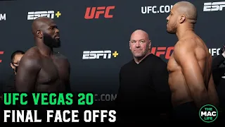 UFC Vegas 20: Jairzinho Rozenstruik vs. Ciryl Gane Final Face Off