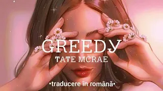 Tate McRae - greedy (traducere în română)