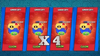 FREE Mega Boxes Unboxing 📦 | Lunar New Year (2022) Gifts 🎁 | Brawlstars