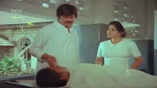 Ananthnag doing drama in Hospital | Gowri Ganesha Movie | Kannada Comedy Scenes