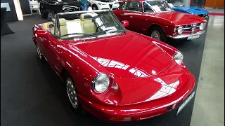 1992 Alfa Romeo Spider 2.0 - Exterior and Interior - Retro Classics Stuttgart 2018