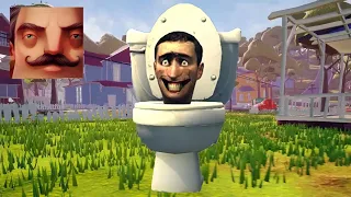 Hello Neighbor - My New Neighbor Skibidi Toilets Act 2 Season Random Gameplay Skibidi Toilet 6