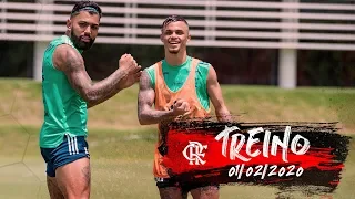 Treino do Flamengo - 01/02/2020