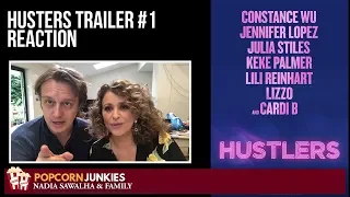 Hustlers Trailer #1 - Nadia Sawalha & The Popcorn Junkies REACTION