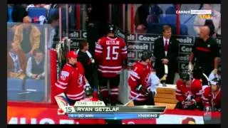 Getzlaf Destroys Mikus and Slovakia's 4-3 goal. || Canada vs. Slovakia IIHF Ice Hockey championships