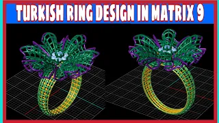 how to create a ring in matrix 7 8 9 /gemvision matrix 9 ring tutorial/matrix 9 jewellery set