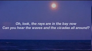 Oceanic Feeling - Lorde (lyric)