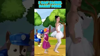 NEW PAW PATROL KIDS BALLET CLASS UP 🐶 #ballet  #shorts