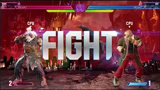 Street Fighter 6 - LVL 7 CPU Akuma Vs Ken