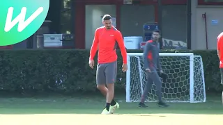 Ibrahimovic & Milan squad train before Champions League trip to Porto | AC Milan vs FC Porto | UCL