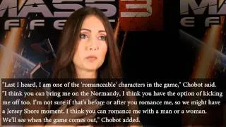 Mass Effect 3 Romance - Possible Jessica Chobot / Diana Allers Romance | WikiGameGuides