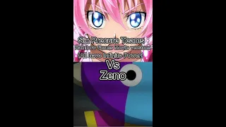 Zeno vs Six Precure Teams Movies versions - Dragon Ball vs Precure