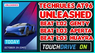 Asphalt 9 - Techrules AT96 UNLEASHED with All Cars Touchdrive Guide