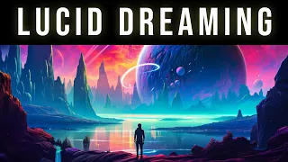 Explore The Dream World | Lucid Dream Induction Black Screen Sleep Music For Amazing Lucid Dreams