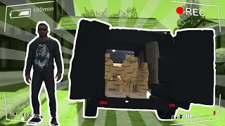 GTA 5 MODS LET'S GO TO WORK DELIVERY JOB AMAZON PRIME ( GTA 5 REAL LIFE MODS )