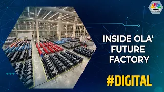 CNBC-TV18 Visits The Ola Future Factory