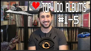 MY TOP 5 ALBUMS OF ALL TIME | Vinyl Records | Top 100 Albums