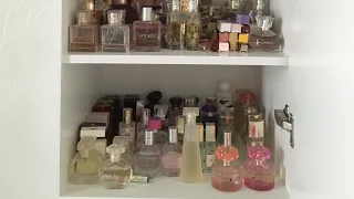 Мой парфюмерный шкаф.Вся коллекция ароматов.Avon.Faberlic.Oriflame.Yves Rocher.