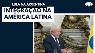 Lula viaja para Argentina e defende integração na América Latina