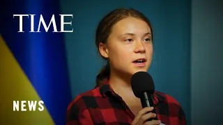 Ukraine’s Zelensky Meets With Greta Thunberg to Discuss the War’s Effect on Ecology