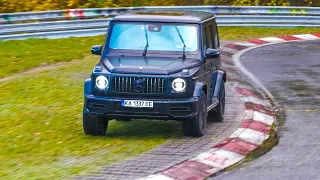 BEST OF SUV's on the NÜRBURGRING Nordschleife! Urus, G-Wagon, Cayenne, X3M, Land Rover, Jeep etc