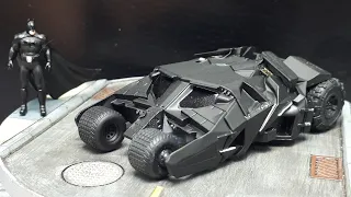 1/64 Batmobile Tumbler by Time Micro More Art resin MODIFIED w/3D printed parts