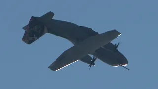 4Kᵁᴴᴰ IAF Alenia C-27J Spartan Awesome Aerobatics Display @ PRATICA DI MARE AIRSHOW 2023