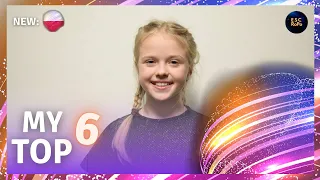 Junior Eurovision 2020 | My Top 6 - NEW: 🇵🇱