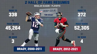 A Tale of 2 Hall of Fame Careers: Tom Brady Deep Dive