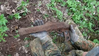 We found the machine gun almost on the surface, searching ww2 relics
