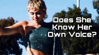 Miley Cyrus | Talking About Her Voice