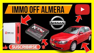 CÓMO ELIMINAR EL INMOVILIZADOR A UN NISSAN ALMERA (CLONAR, IMMO OFF)