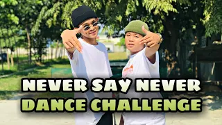 NEVER SAY NEVER |DANCE CHALLENGE| WITH AARON CRUZ