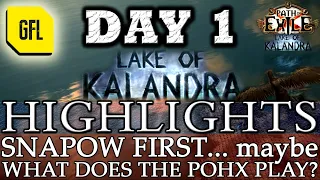 Path of Exile 3.19: KALANDRA DAY # 1 Highlights SNAPOW FIRST? NEVER ALT-TAB, COSPLAYS and more...