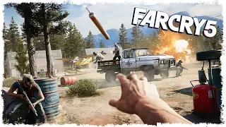 УГНАЛ ГРУЗОВИК В FAR CRY 5!!! (PS4)