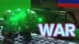 A Lego war - stop motion film