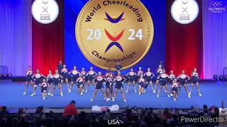 Team USA All Girl Premier ICU Worlds 2024 Day 1