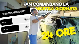 I FAN COMANDANO la nostra GIORNATA per 24 ORE 📱