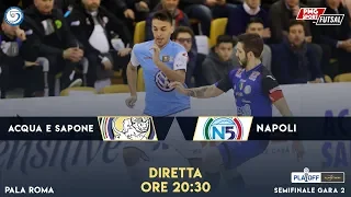 Playoff Serie A Planetwin365 | Acqua & Sapone vs Lollo Caffè Napoli - Semifinale Gara 2