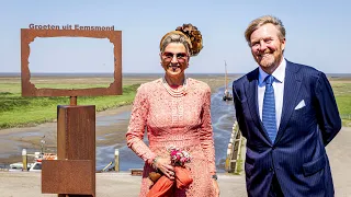 Streekbezoek Koning Willem-Alexander en Koningin Maxima Hogeland provincie Groningen