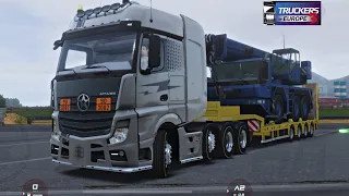 Not ! Easy to lech ? Truckers of Europe 3 gameplay going to alps mountains.